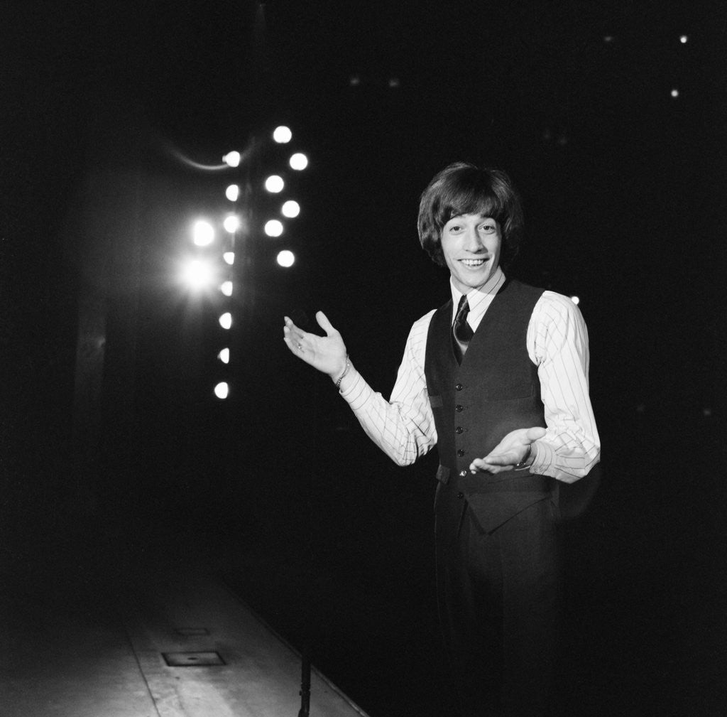 Detail of Robin Gibb by Eric Harlow