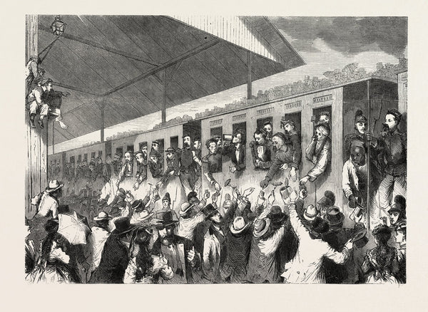 French Prisoners of War at the Station in Munich Germany, 10 August ...