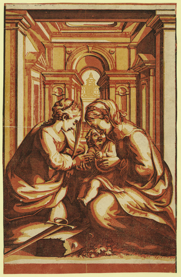 The Marriage of St. Catherine, Artist posters & prints by Anonymous