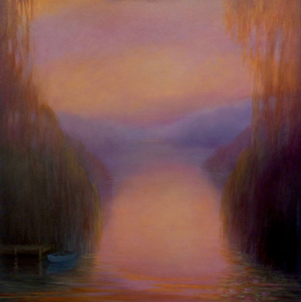 Detail of Calm Waters, 2023,Landscape by Lee Campbell