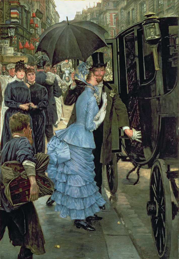 Detail of The Bridesmaid, c.1883-85 by James Jacques Joseph Tissot