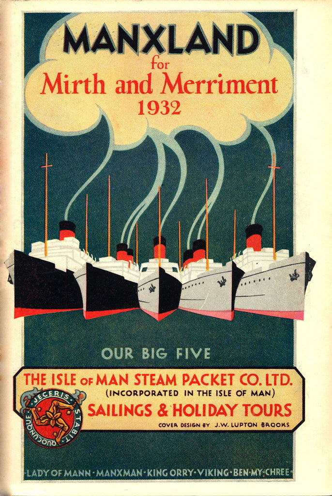 Detail of Sailings & Holiday Tours Season 1932 by Isle of Man Steam Packet Co. Ltd.