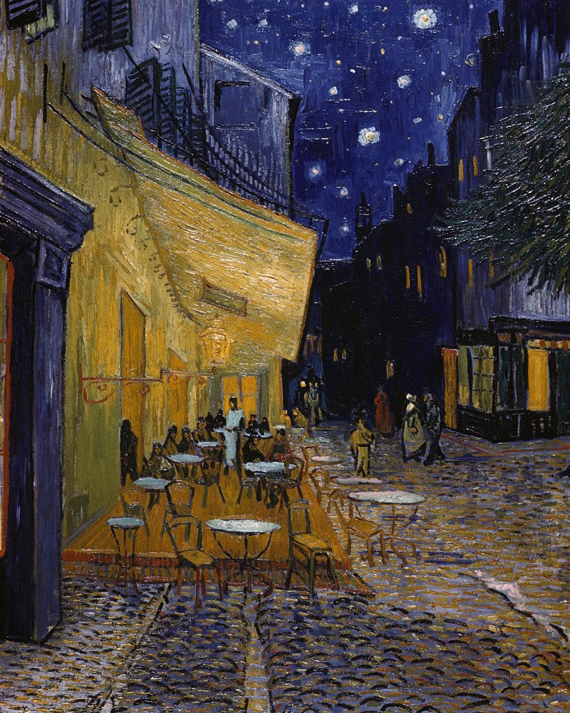 Detail of Cafe Terrace at Night by Vincent Van Gogh
