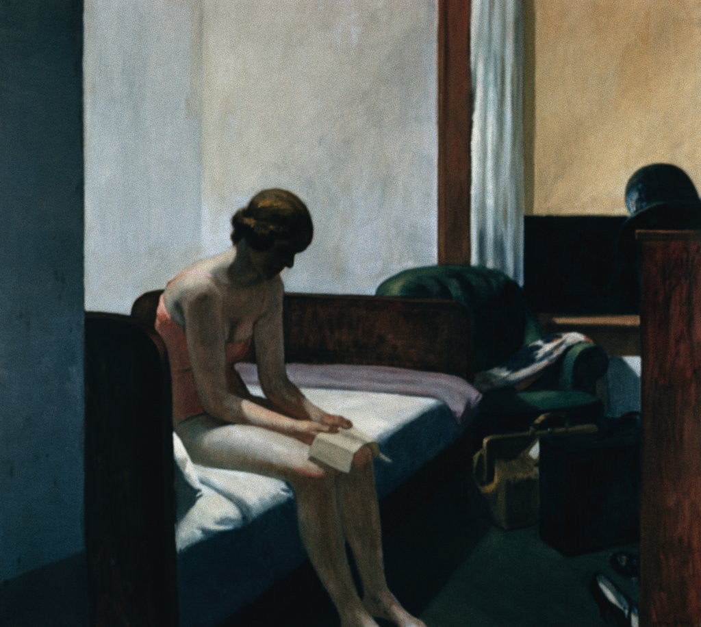 Detail of Hotel Room by Edward Hopper
