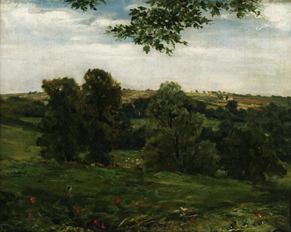 Detail of Aynhoe Park by Frederic Leighton