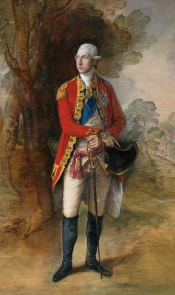 Detail of HRH William Henry, 1st Duke of Gloucester, c.1775 by Thomas Gainsborough