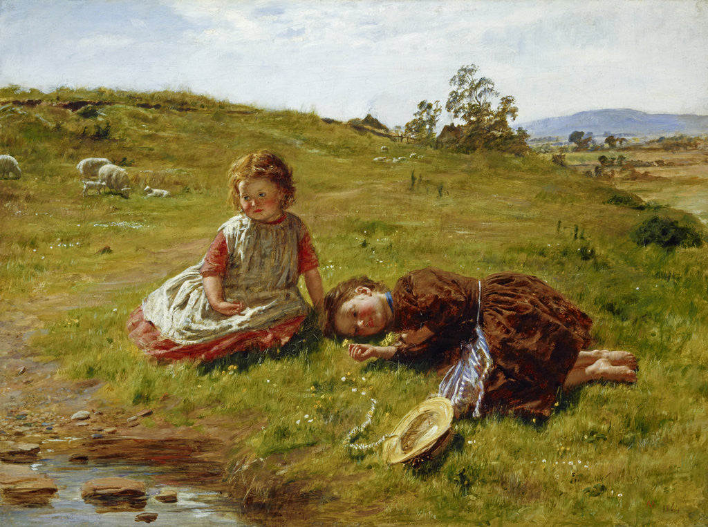 Detail of Spring by William McTaggart