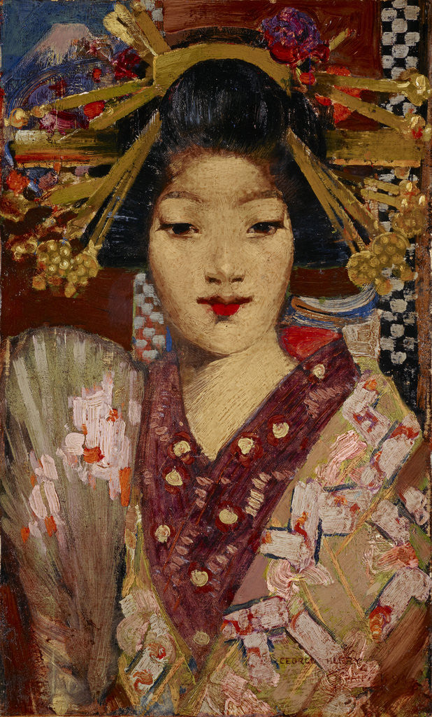 Detail of Geisha Girl by George Henry
