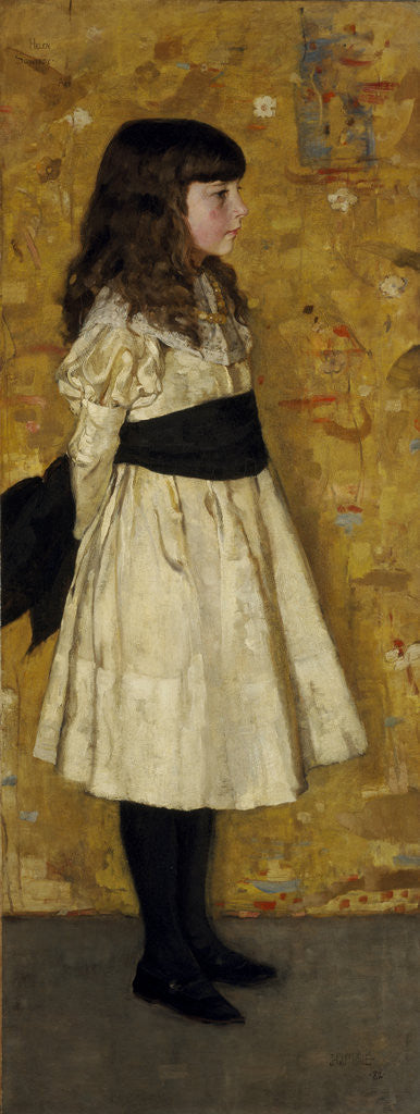 Detail of Margaret Helen Sowerby (known as Helen Sowerby) by Sir James Guthrie