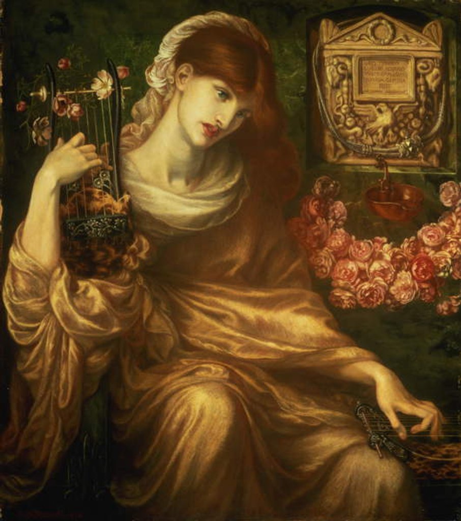 Detail of The Roman Widow, 1874 by Dante Gabriel Charles Rossetti