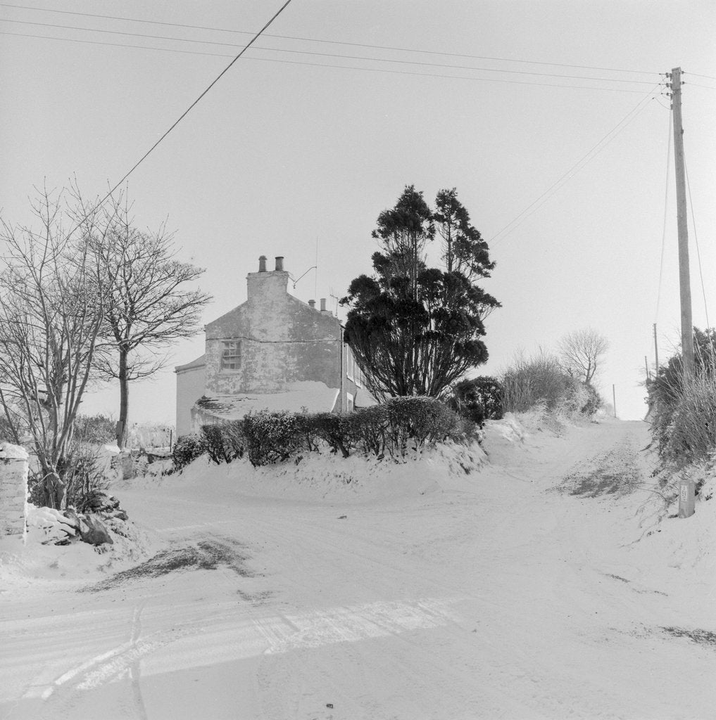 Detail of Snow, Isle of Man by Manx Press Pictures
