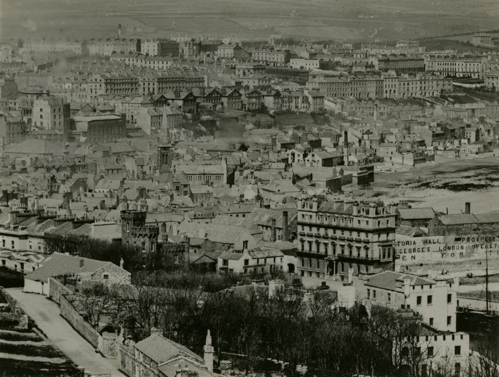 Detail of Panoramic view of Douglas by Anonymous