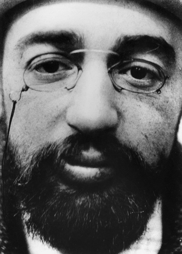 Detail of Face of French Artist Henri de Toulouse-Lautrec by Corbis