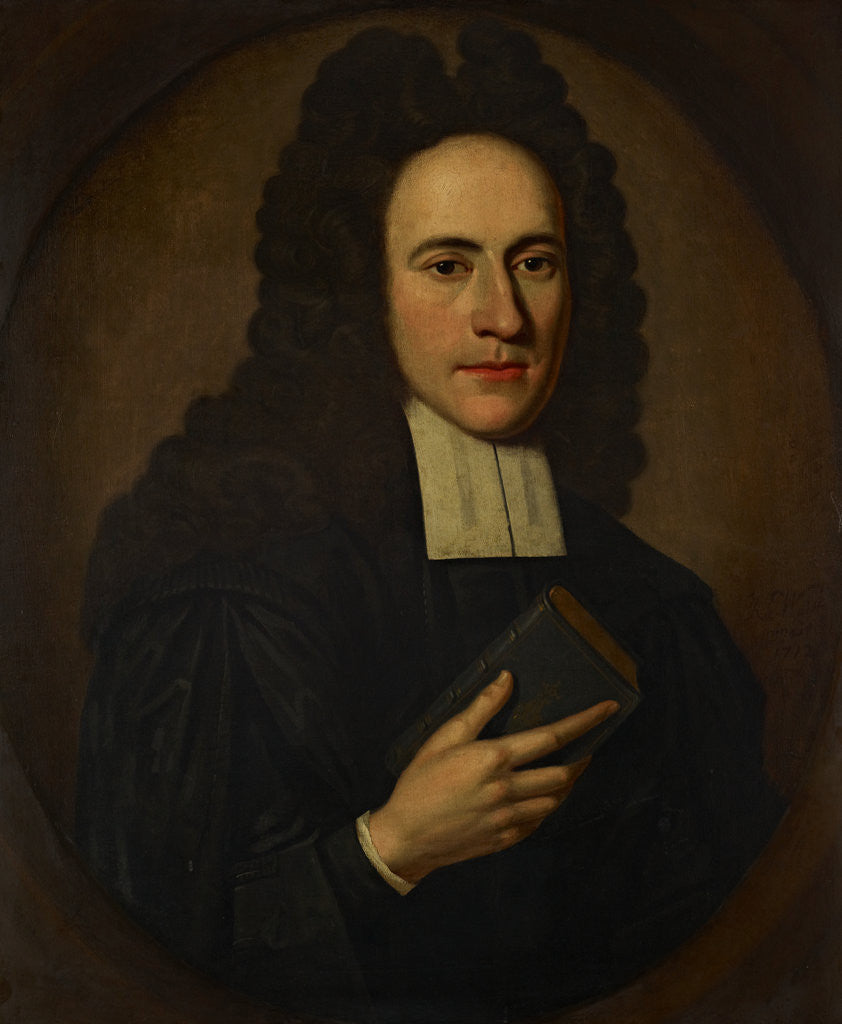 Detail of Rev. Ralph Erskine, 1685 - 1752. Secession leader and poet by Richard Waitt
