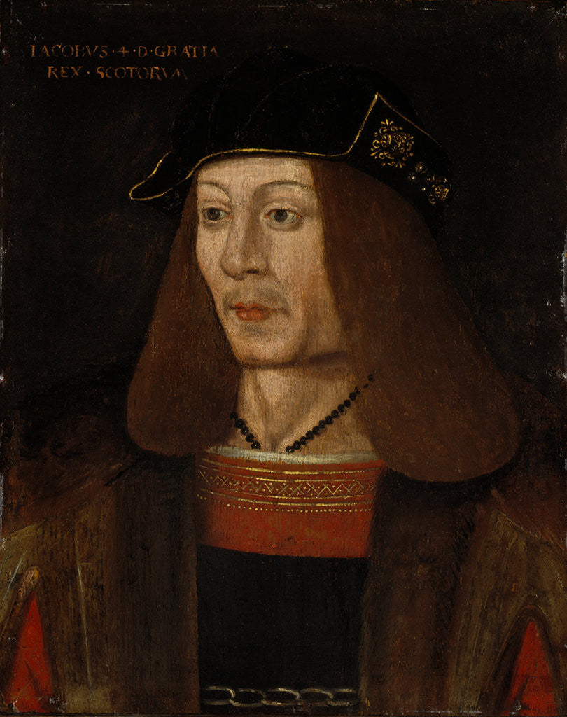 Detail of James IV, 1473 - 1513. Reigned 1488 - 1513 by unknown