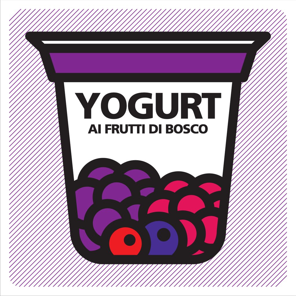 Detail of Wild fruit yogurt by PIT-POP - Antonella Tolve