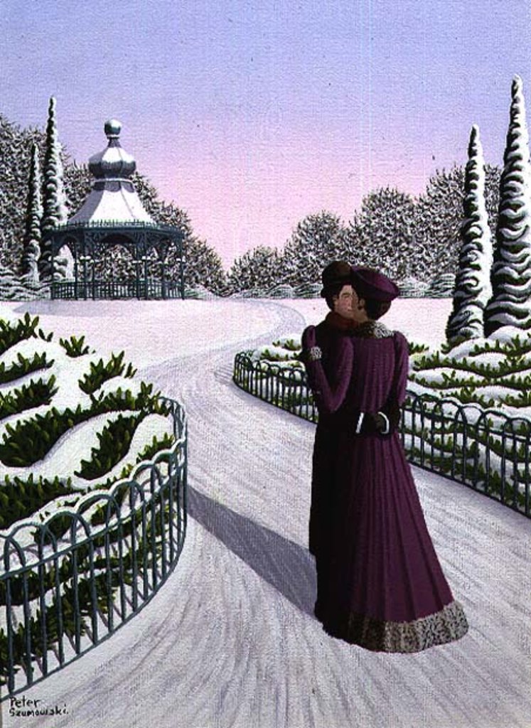 Detail of A Winter's Romance, 1996 by Peter Szumowski