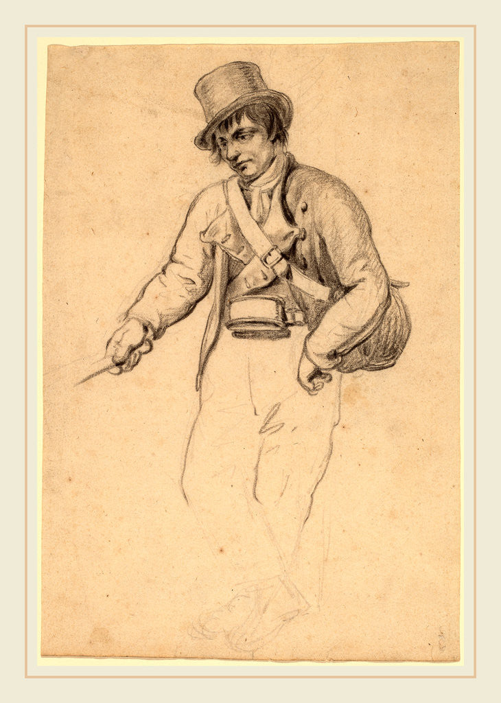 Detail of Irish Fisherman by John Wesley Jarvis