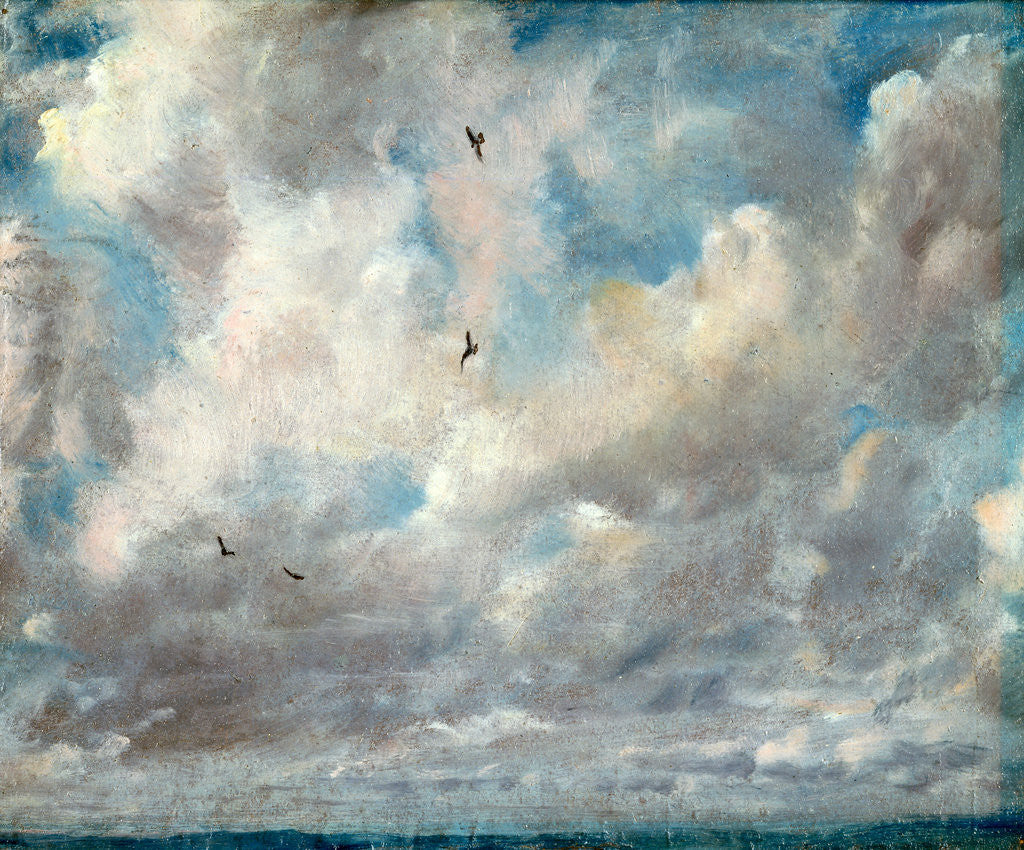 Detail of Cloud Study Stratocumulus Cloud by John Constable