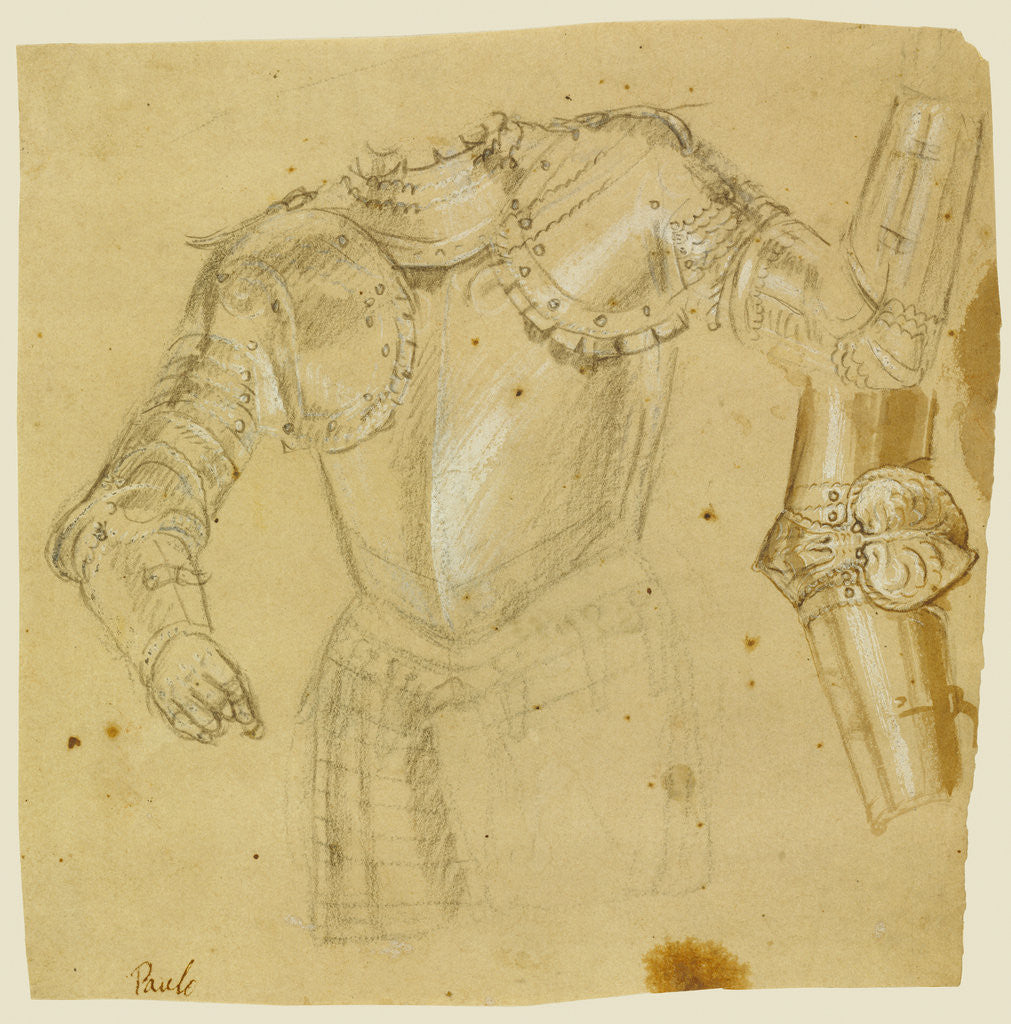 Detail of Studies of Armor by Paolo Veronese
