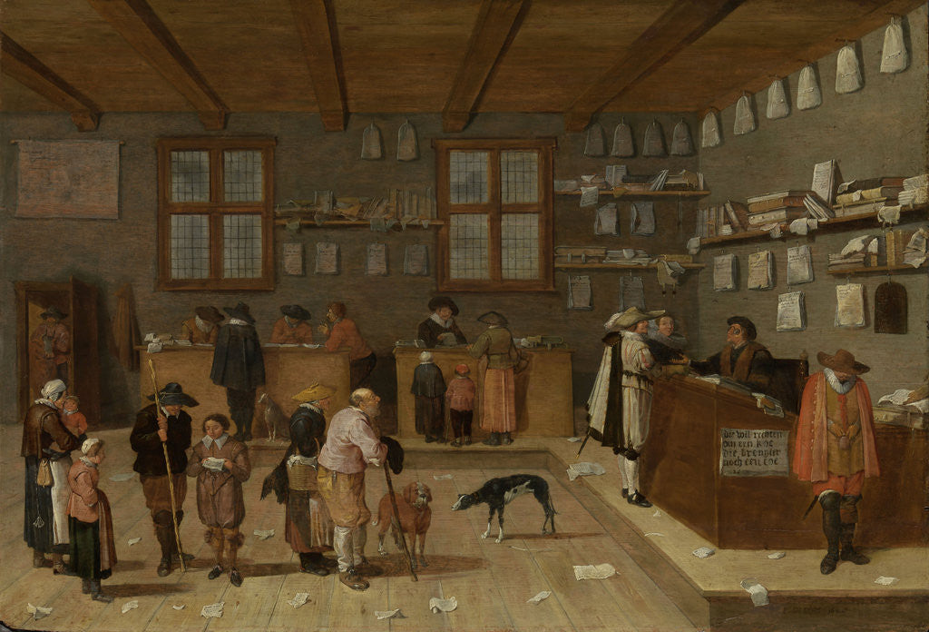 Detail of Office of the Attorney by Pieter de Bloot