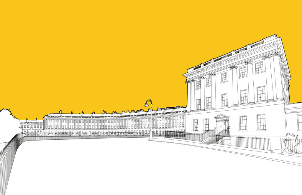 Detail of Royal Crescent by People Will Always Need Plates