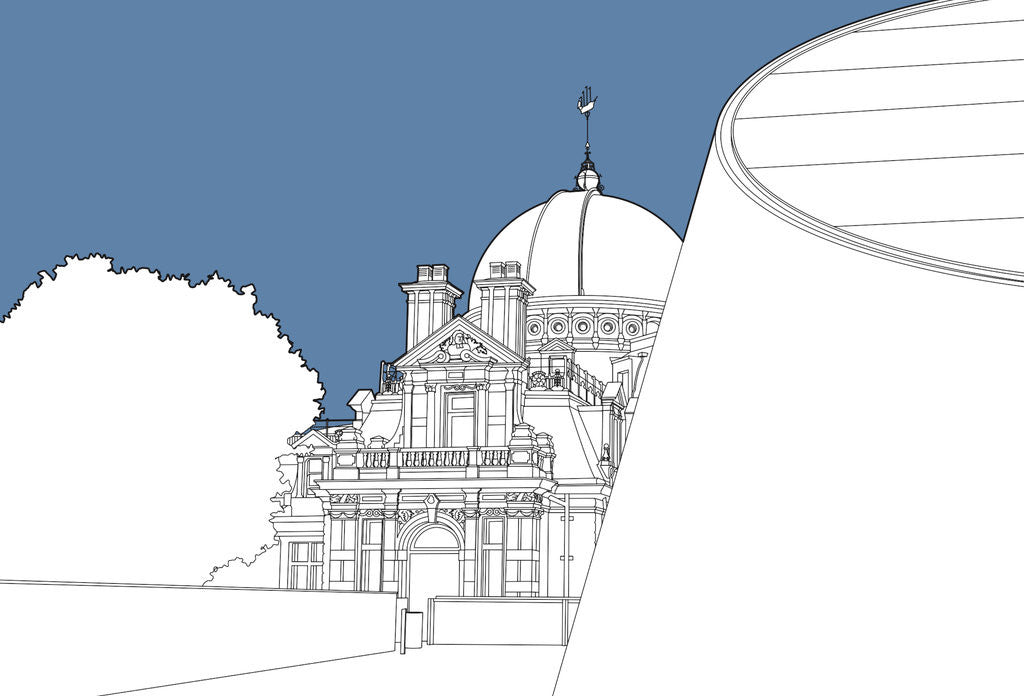 Detail of Royal Observatory by People Will Always Need Plates