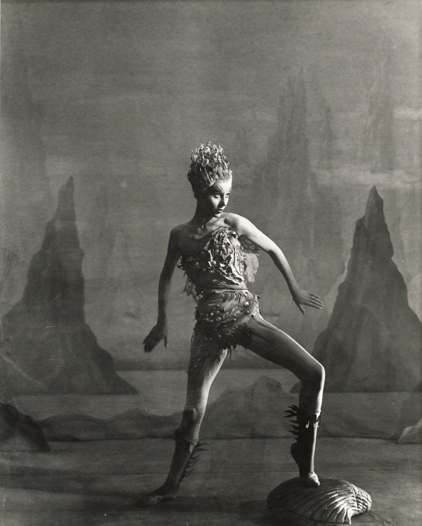 Detail of The Tempest 1952, Margaret Leighton as Ariel by Angus McBean