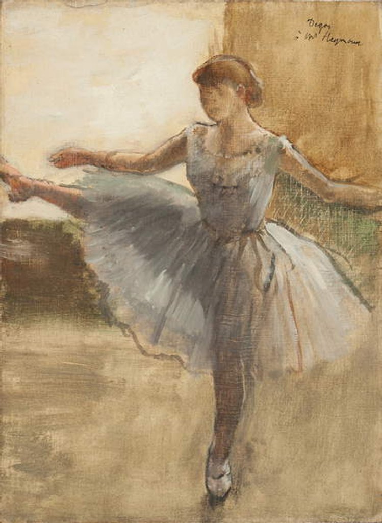 Detail of The Ballerina, c.1876 by Edgar Degas