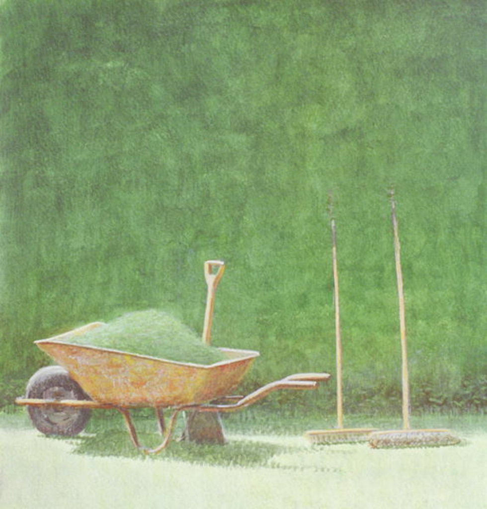 Detail of Gardening Still Life, 1985 by Lincoln Seligman