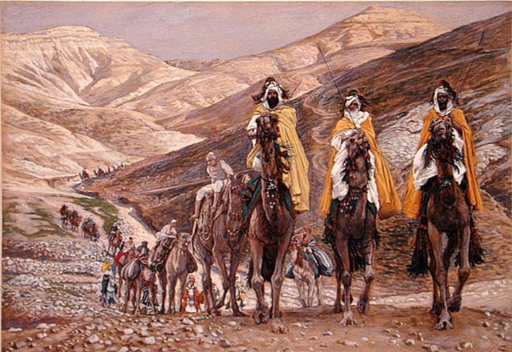 Detail of The Wise Men Journeying to Bethlehem by James Jacques Joseph Tissot