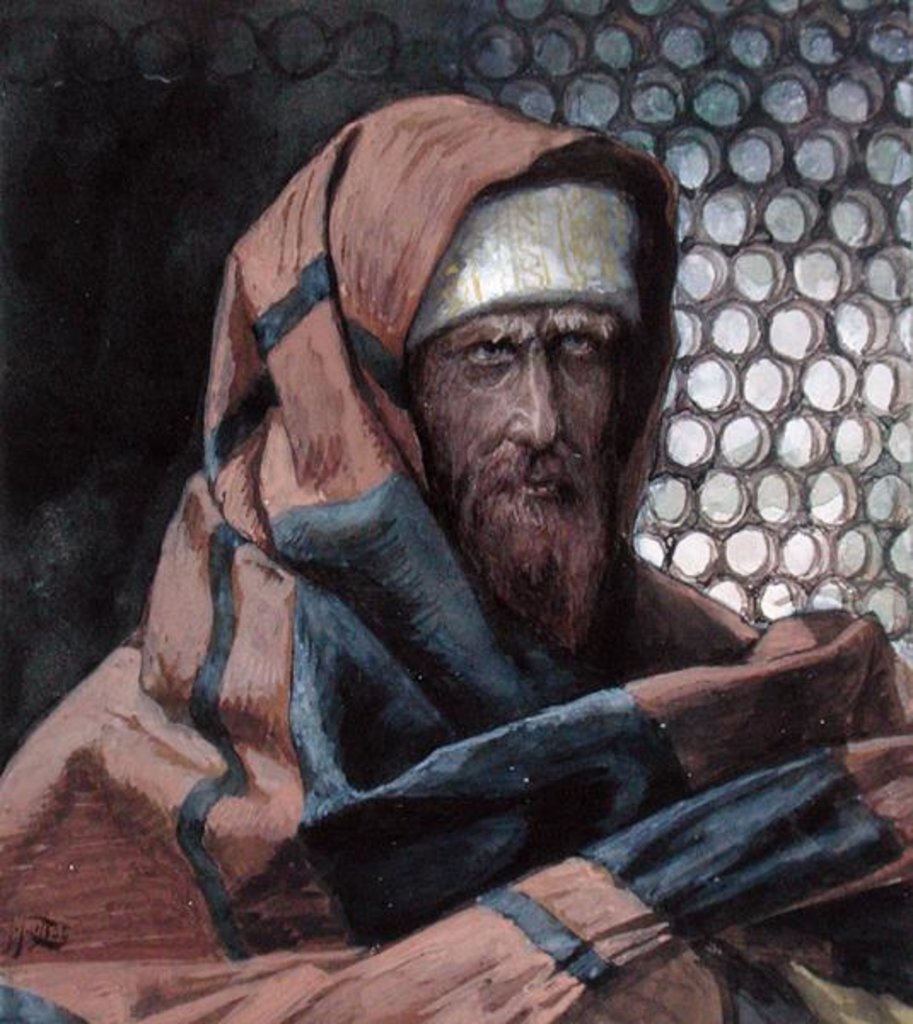 Detail of Nicodemus by James Jacques Joseph Tissot