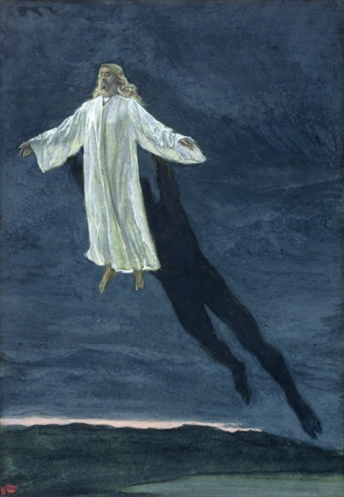 Detail of Christ Taken Up into a High Mountain by James Jacques Joseph Tissot