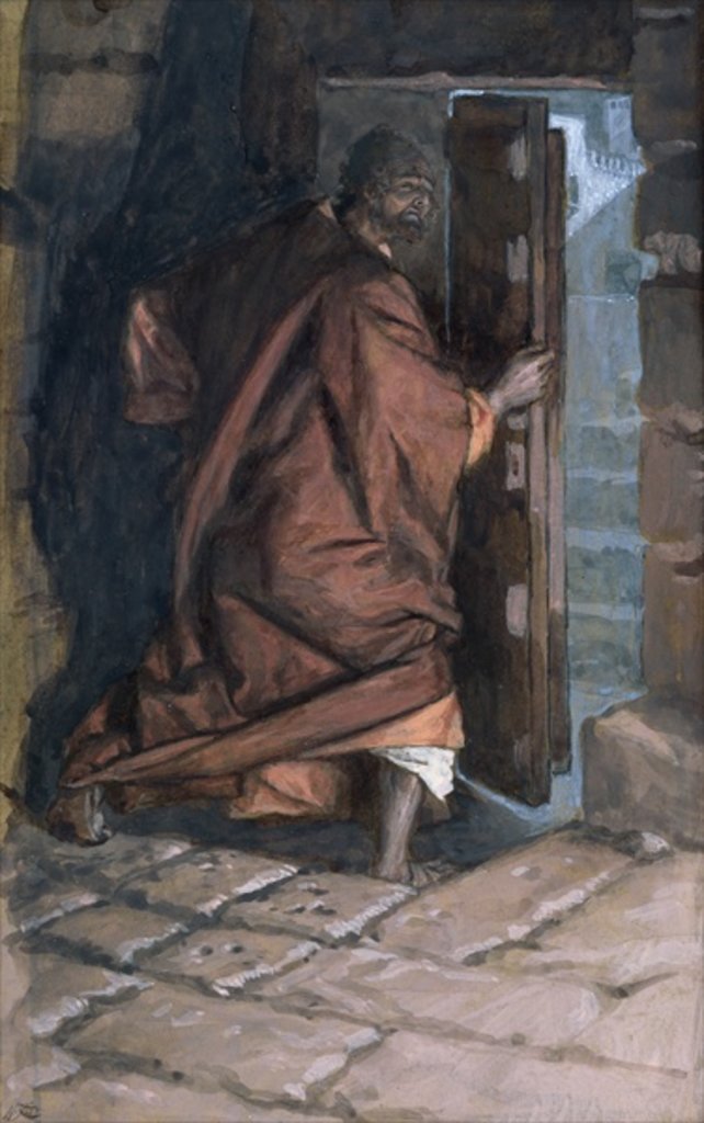 Detail of The Departure of Judas by James Jacques Joseph Tissot