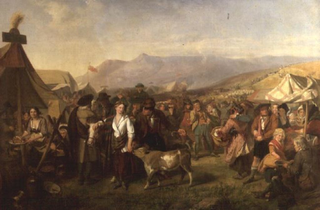 Detail of A Scottish Fair by John Phillip
