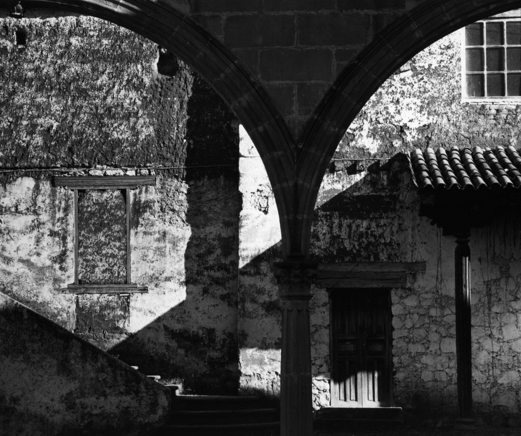 Detail of Mexican Arches by Brett Weston