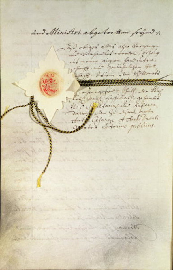 The 'Pragmatic Sanction' issued by Emperor Charles VI in Germany