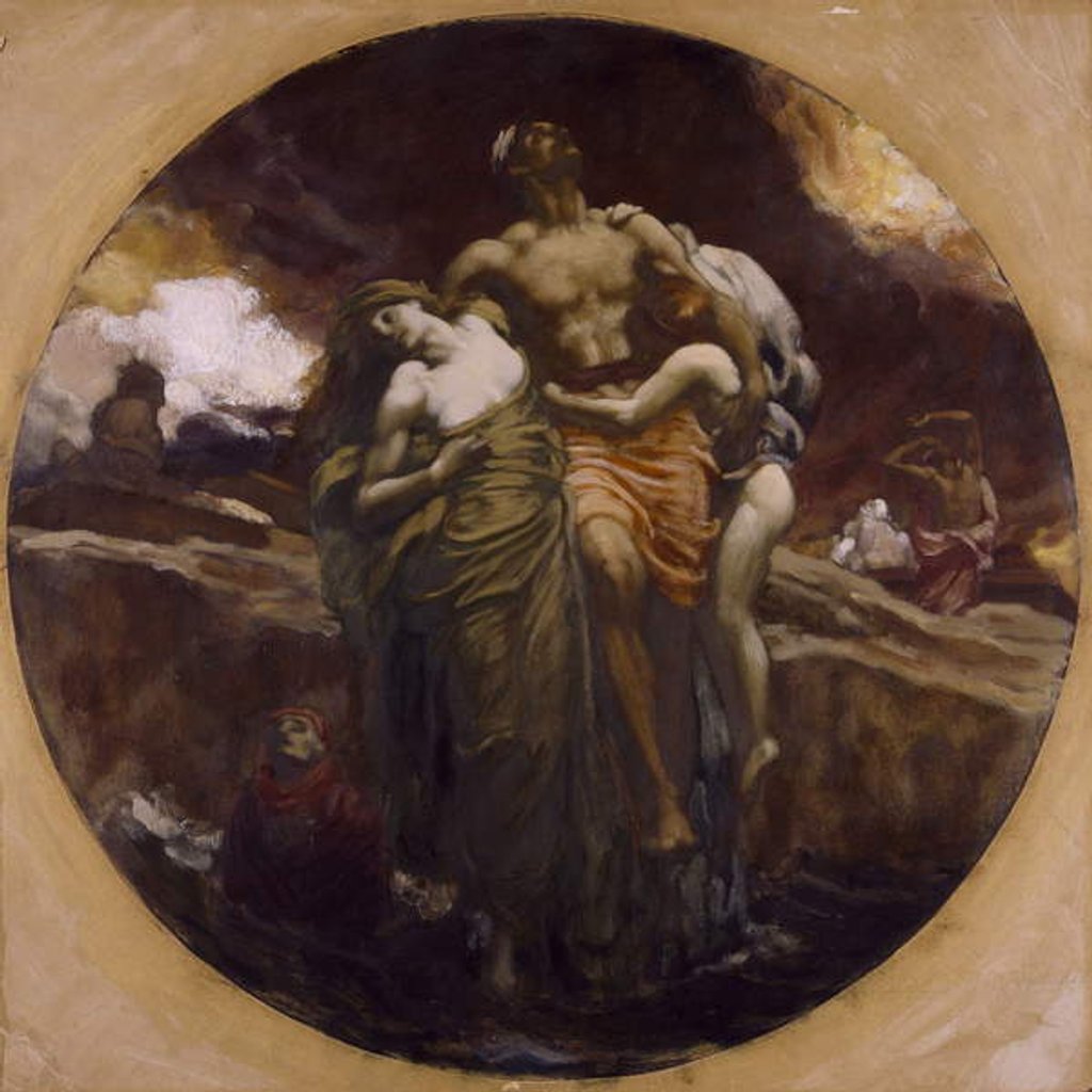 Detail of And the Sea Gave Up the Dead Which Were In It, 1891-92 by Frederic Leighton