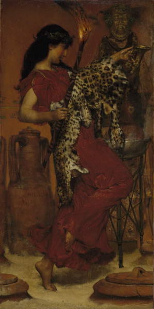 Detail of Autumn: Vintage Festival, 1877 by Lawrence Alma-Tadema