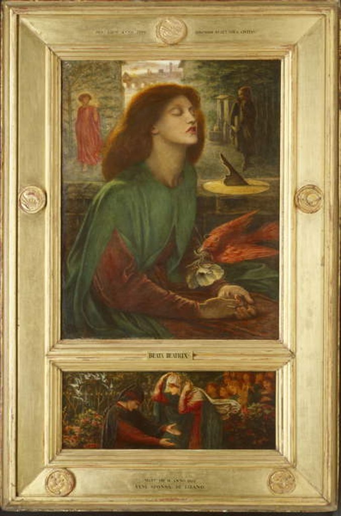 Detail of Beata Beatrix, 1871-72 by Dante Gabriel Charles Rossetti
