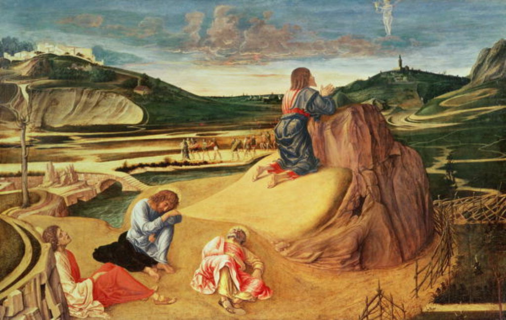 Detail of The Agony in the Garden by Giovanni Bellini