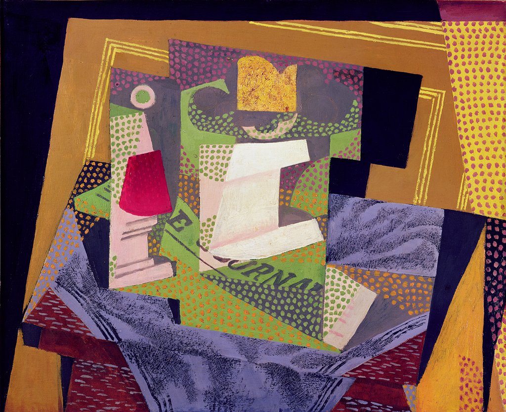 Detail of Composition on a Table, 1916 by Juan Gris