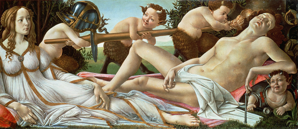 Detail of Venus and Mars, c.1485 by Sandro Botticelli