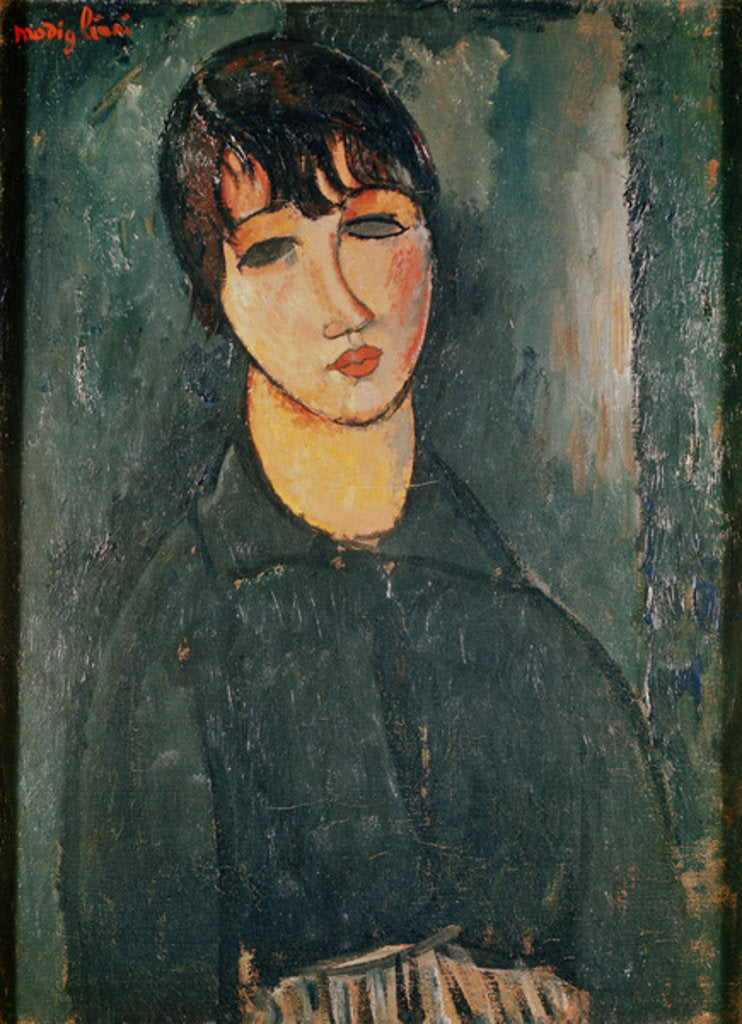 Detail of The Servant, 1916 by Amedeo Modigliani