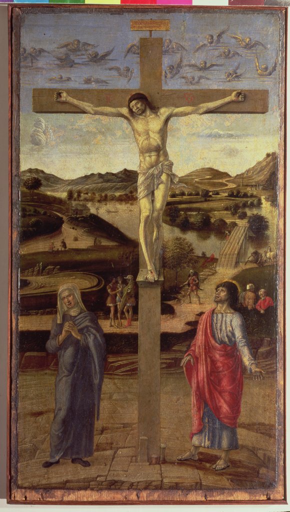 Detail of The Crucifixion, c.1455 by Giovanni Bellini
