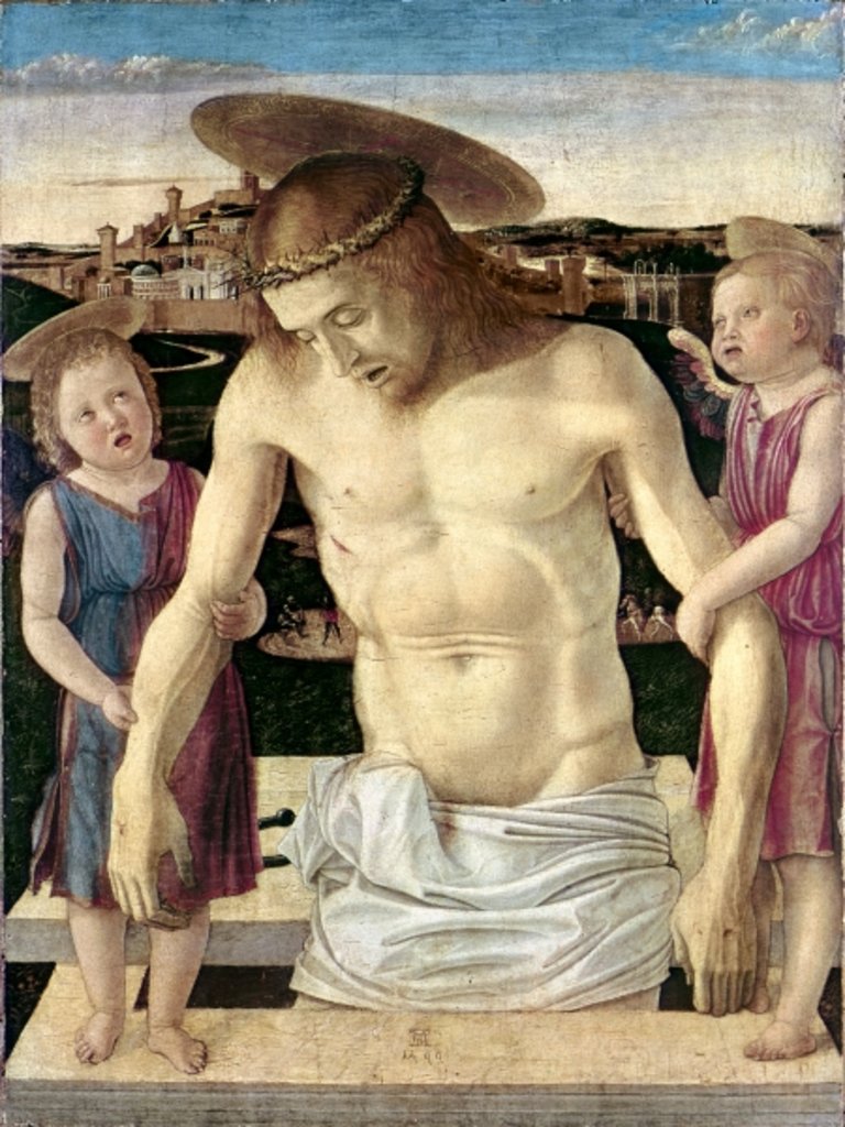Detail of Pieta, c.1499 by Giovanni Bellini