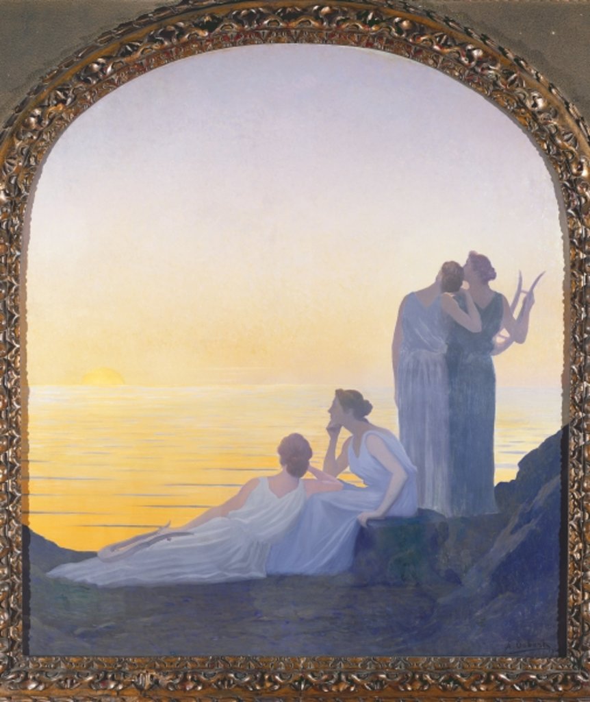 Detail of An Evening in Ancient Times, 1908 by Alphonse Osbert