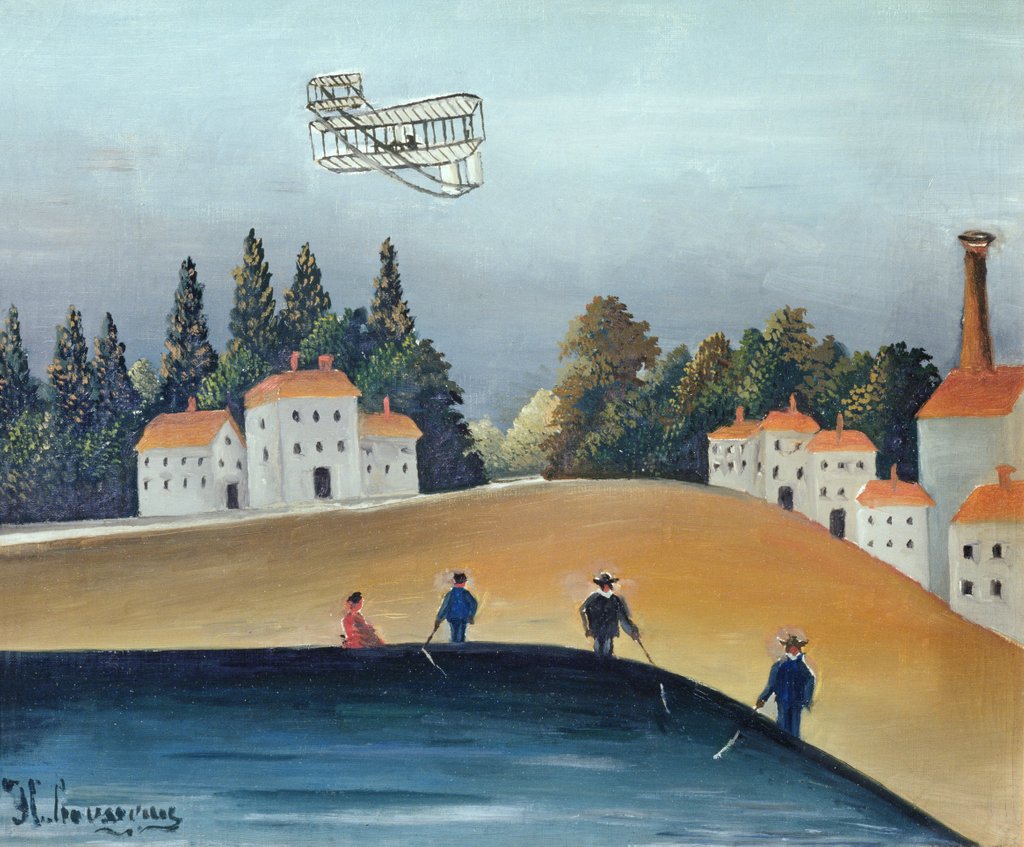 Detail of The anglers, c.1908-09 by Henri J.F. Rousseau