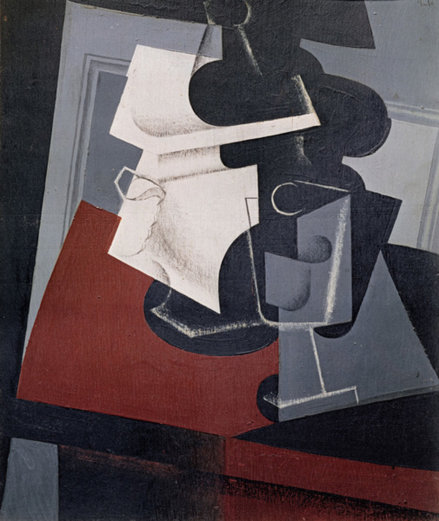 Detail of Still Life on a Table, 1916 by Juan Gris