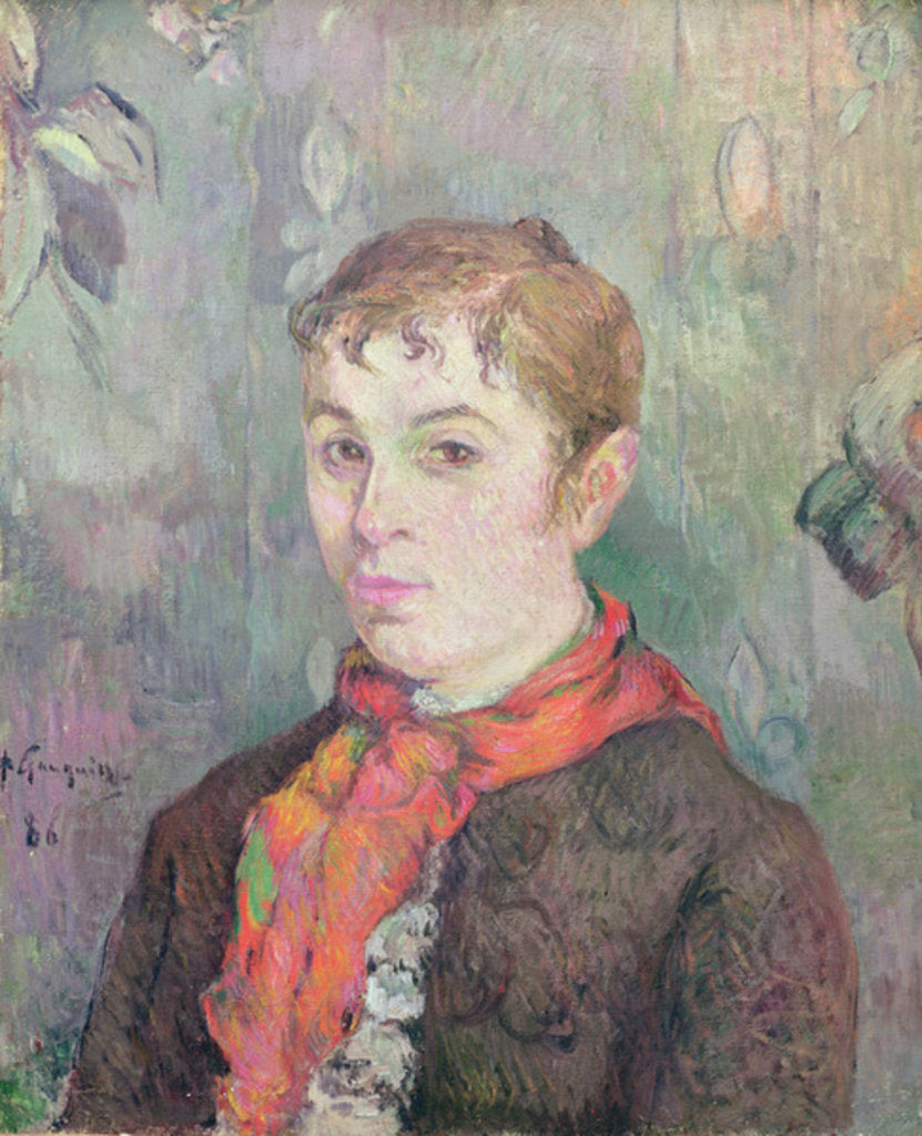 Detail of The Boss's Daughter, 1886 by Paul Gauguin